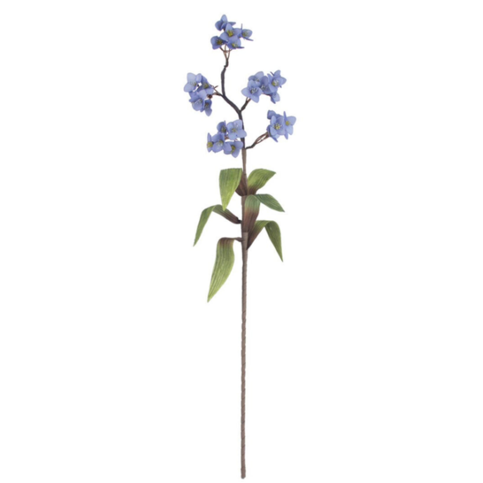 Outside The Box 36" Blue Summer Bloom Branch Faux Decor