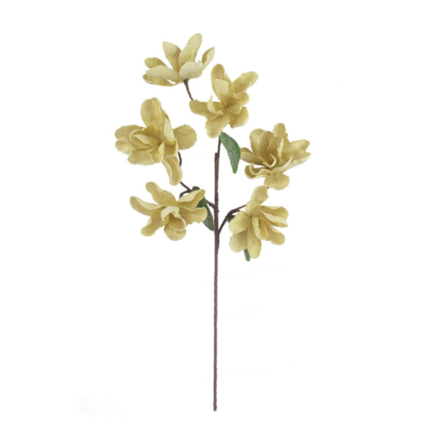 Outside The Box 35" Yellow Blossom Flower Stem Faux Decor