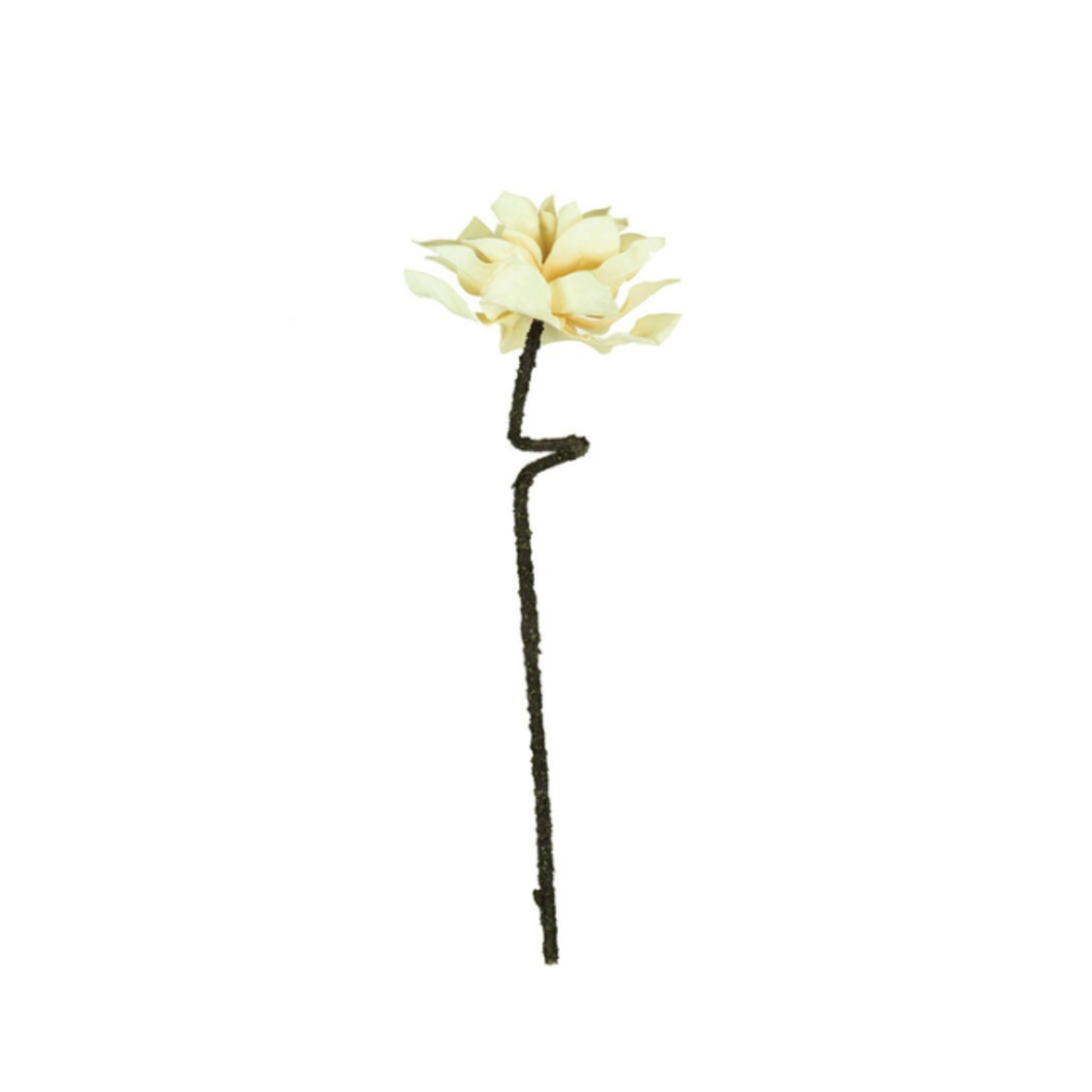 Outside The Box 35" White Wild Flower Stem Faux Decor