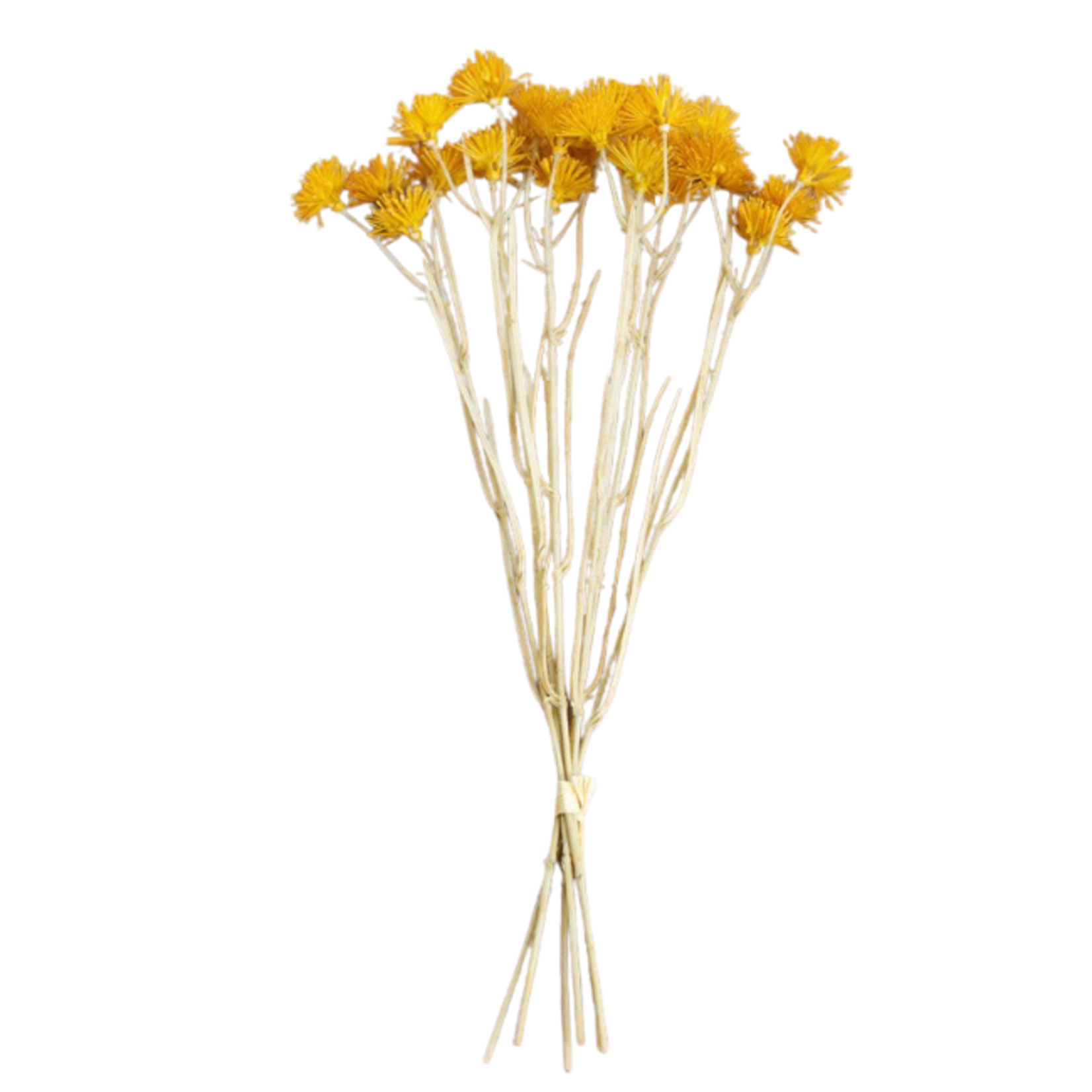 Outside The Box 16" Yellow Dandelion Bouquet Faux Decor