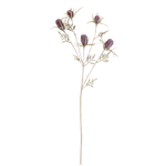 Outside The Box 29" Lavender Thistle Spray Blooms Stem Faux Decor