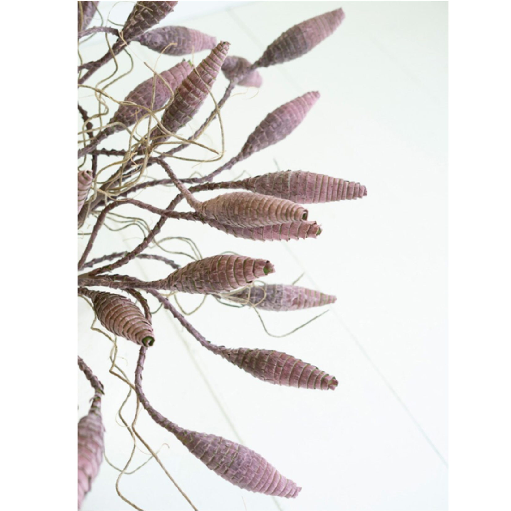 Outside The Box 45" Wild Pink Buds Stem Faux Decor