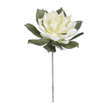 Outside The Box 28" Wild White Flower Bloom Stem Faux Decor
