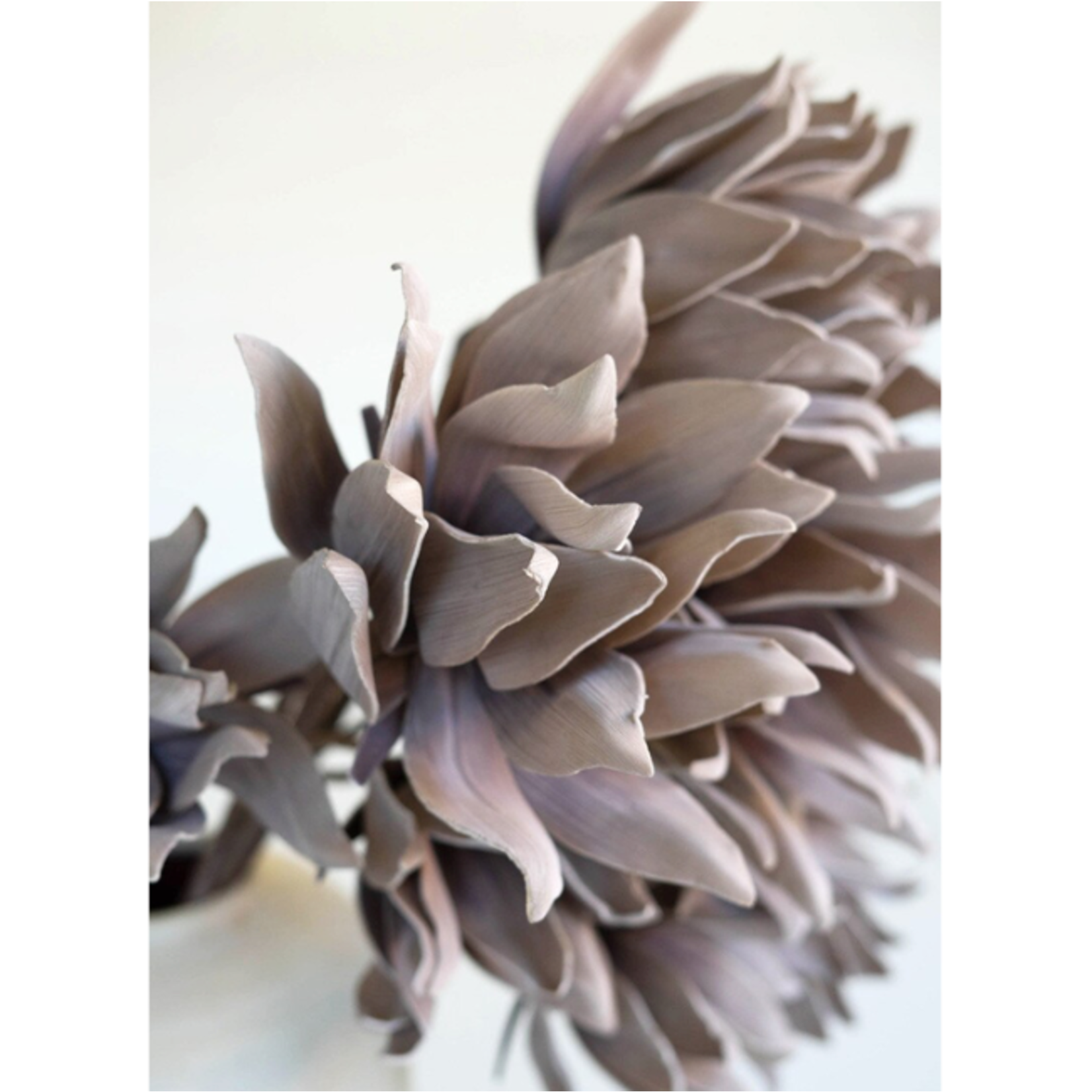 Outside The Box 37" Artichoke Bud Flower Stem Faux Decor