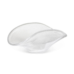 Outside The Box 14" Ruffle Hand Blown Glass Bowl