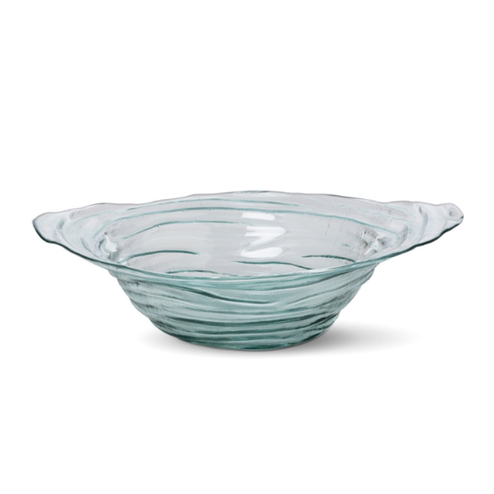 Outside The Box 19" Spun Recycled Glass Bowl