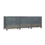 Outside The Box 89x18x28 Hooker Furniture Boheme Salvator Distressed 6 Door Entertainment Console