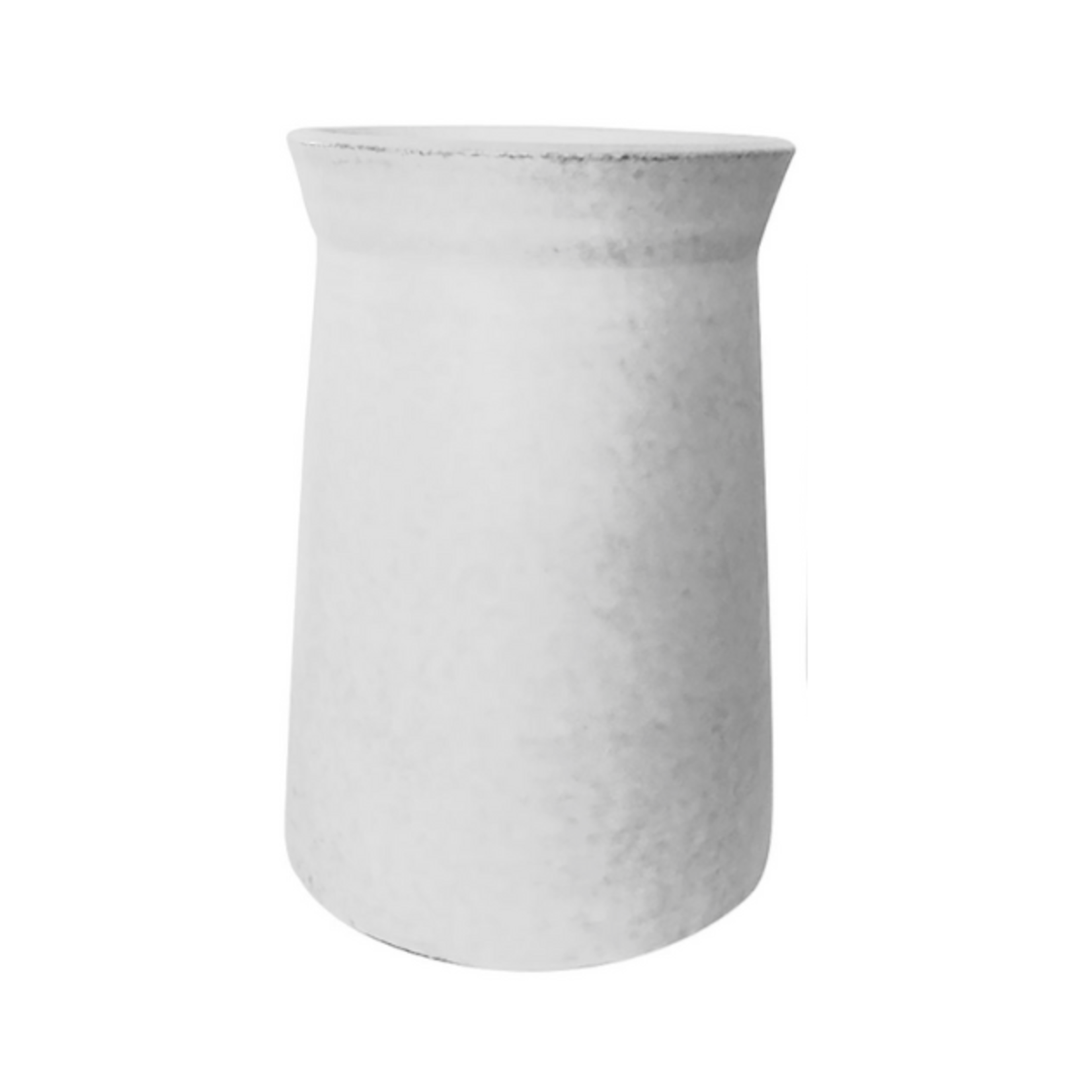 Outside The Box 13" Zola White Ceramic Vases