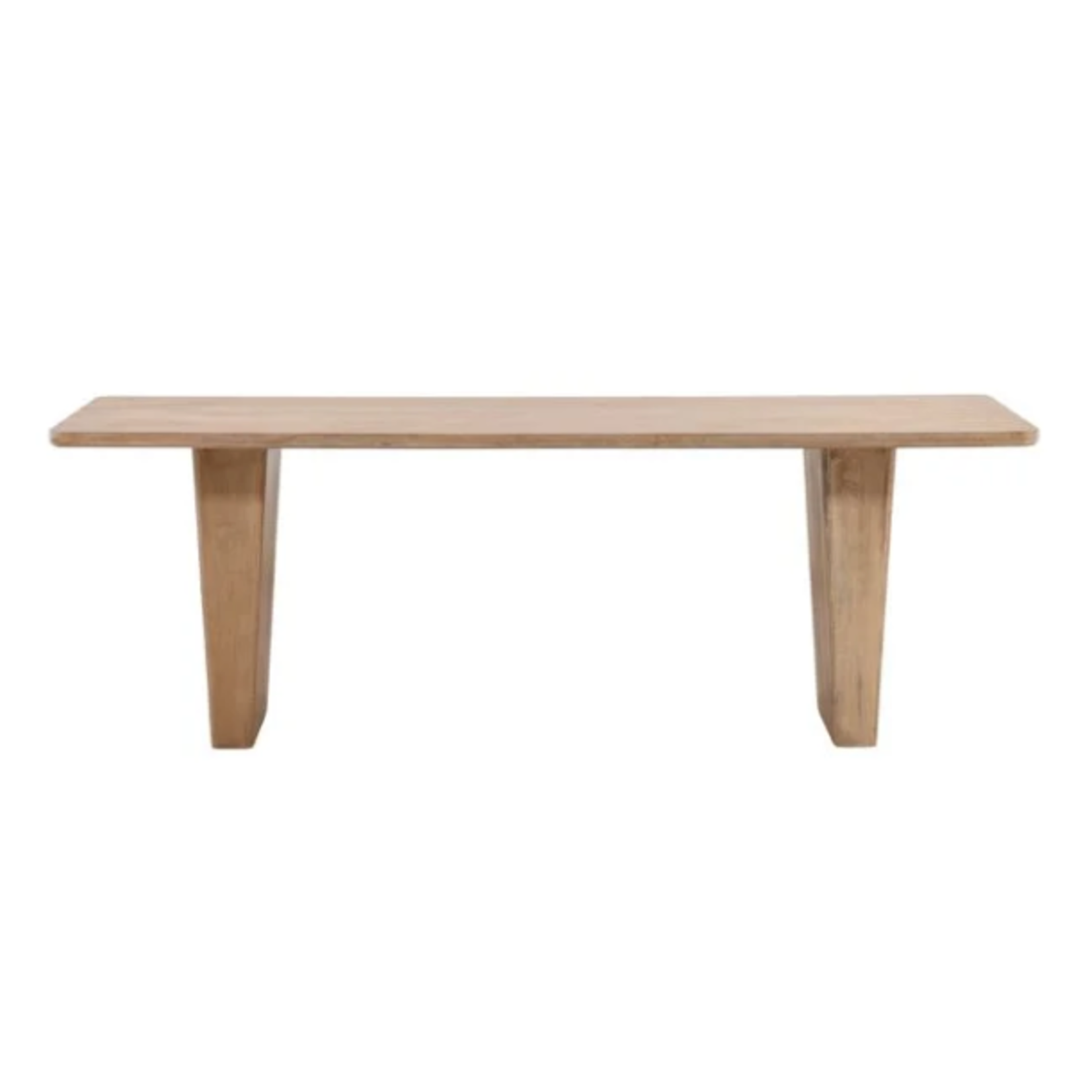 Outside The Box 88x40 Marielle Light Natural Solid Mango Wood Dining Table