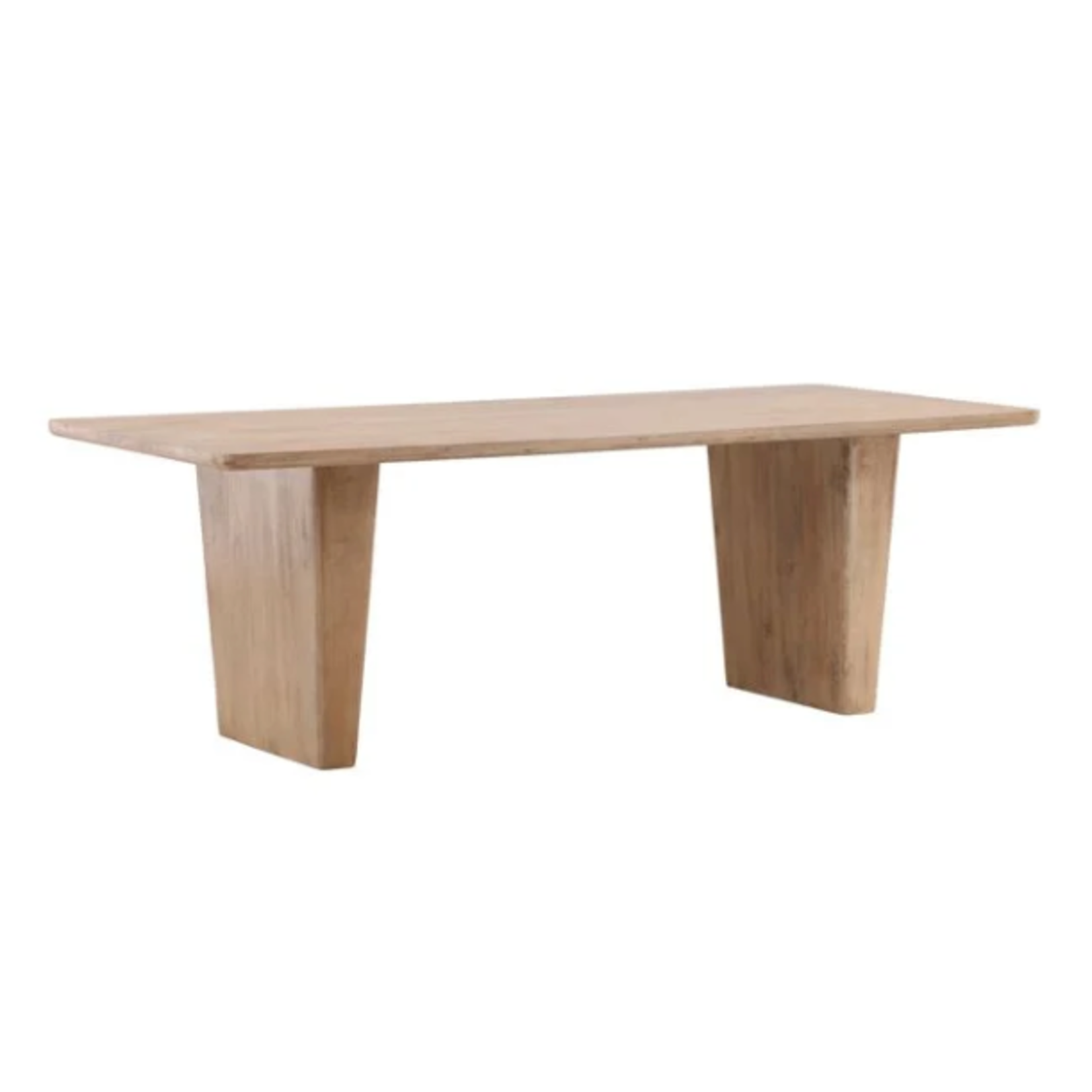 Outside The Box 88x40 Marielle Light Natural Solid Mango Wood Dining Table
