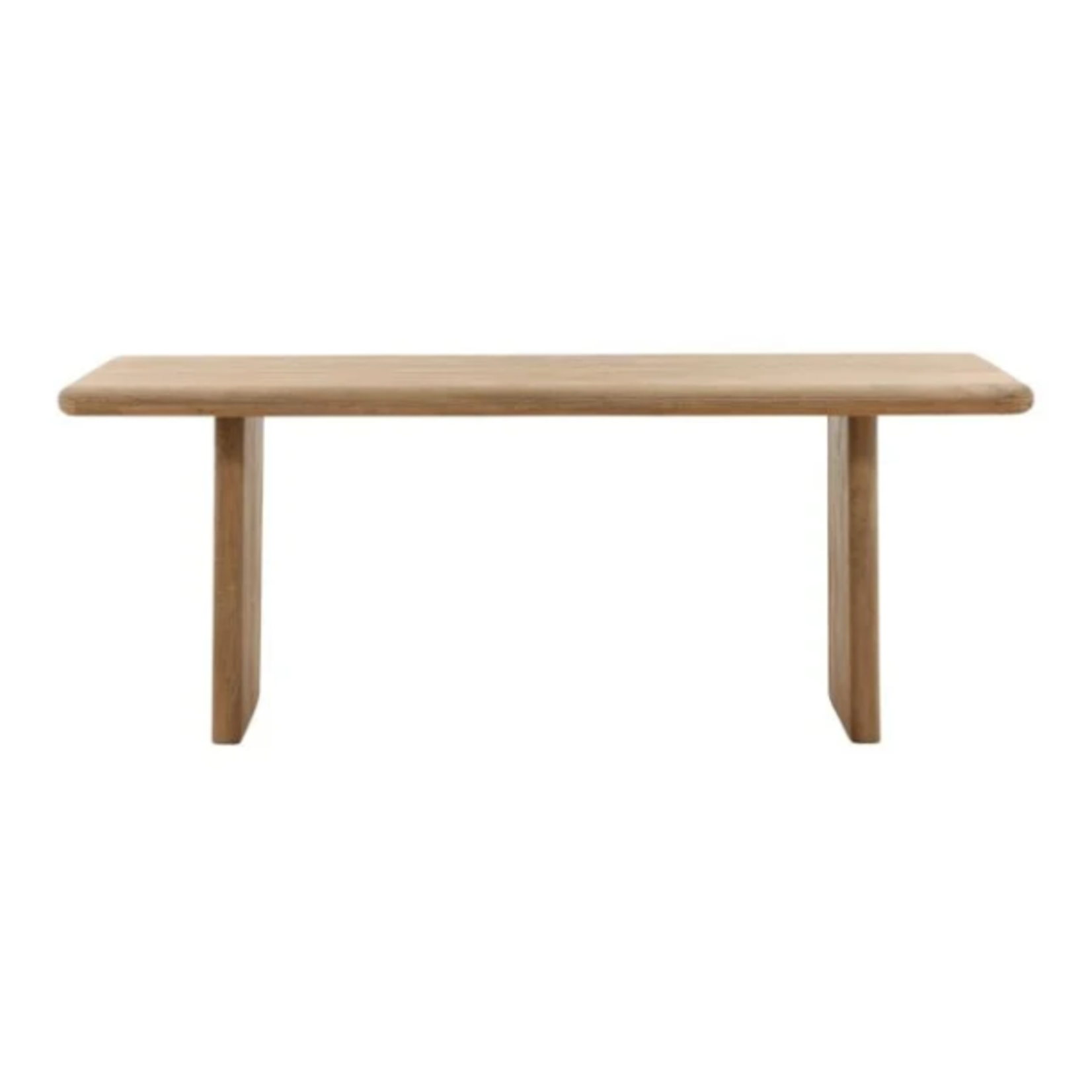 Outside The Box 78x36 Amalie Natural Solid Mango Wood Rectangular Dining Table