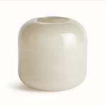 Outside The Box 8" Melora  Warm Gray Hand Blown Glass Vase