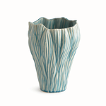 Outside The Box 11" Annabelle Light Blue Handmade Ceramic Vase