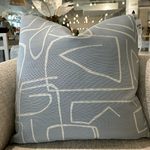 Outside The Box 24x24 Stormi Hand-Crafted Down Filled Pillow In Vapor