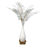 Outside The Box 5' Natural Canvas Manilla Parrot Tree Decor