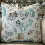 Outside The Box 24x24 Galapagos Hand-Crafted Down Filled Pillow In Sable