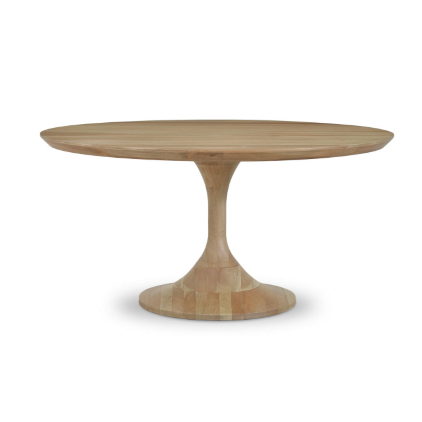 Outside The Box 60" Pierre Solid Mahogany Round Dining Table In Sandbar - SNB