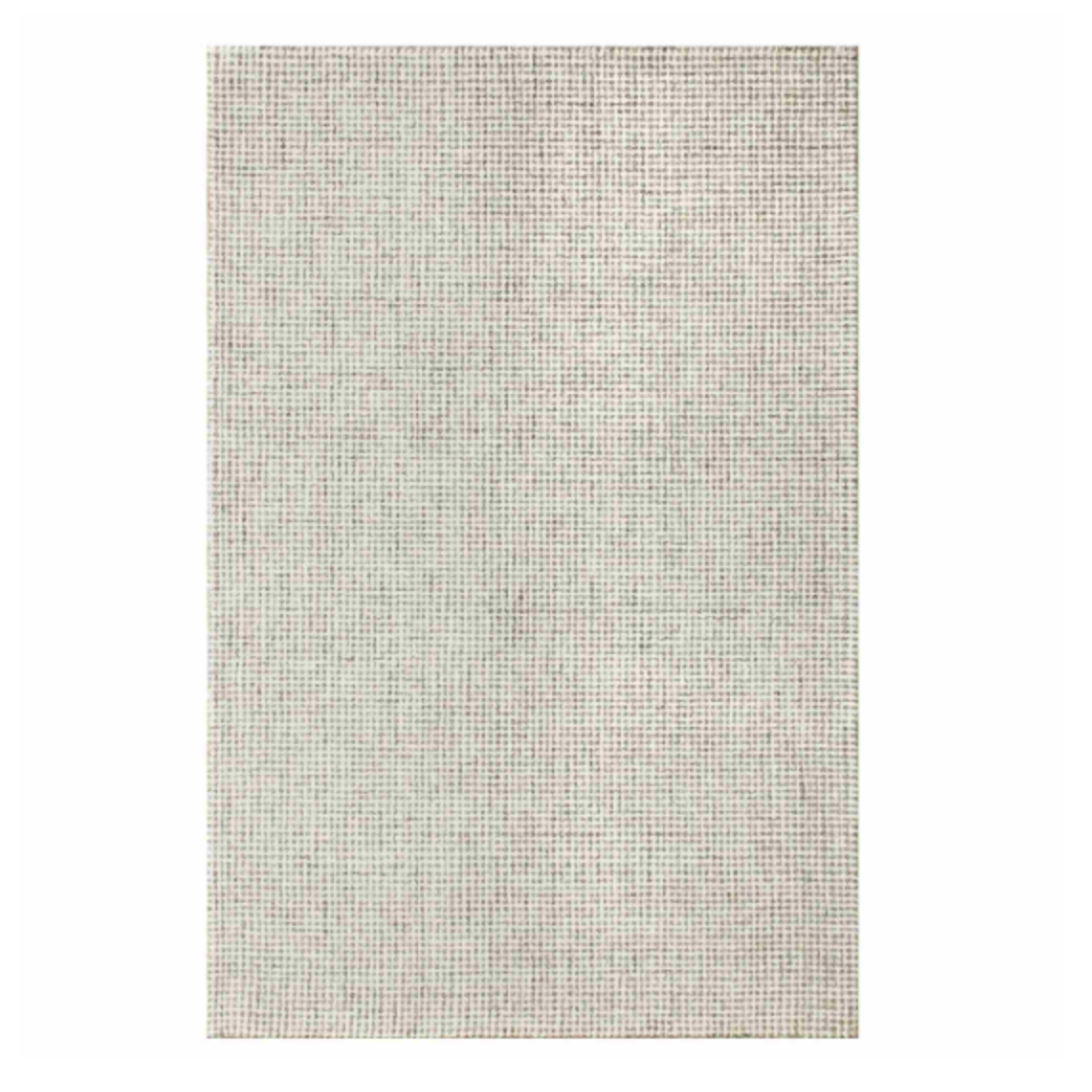 Outside The Box 10' x 14' Criss Cross 100% Wool Area Rug In Gray - 82378