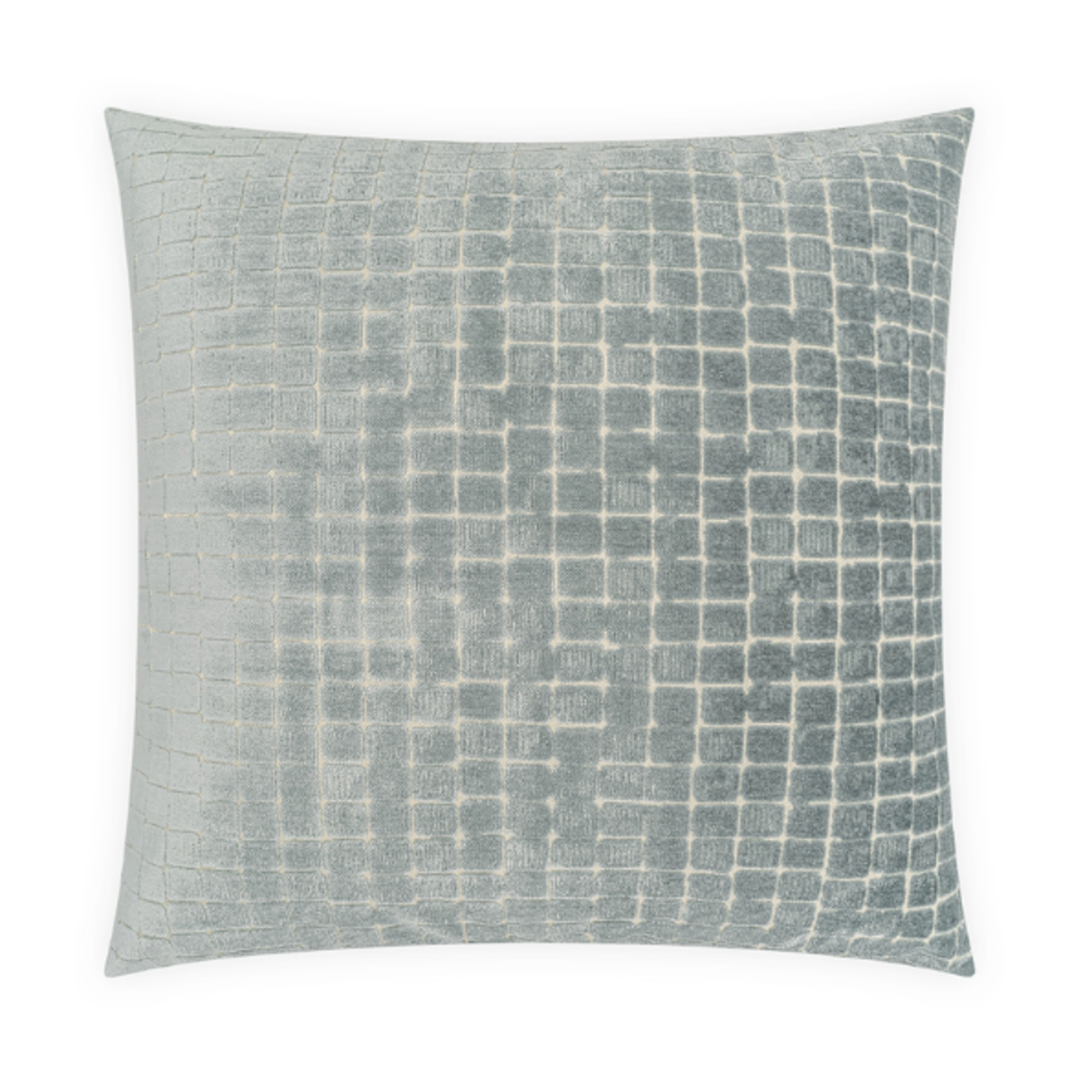 Outside The Box 24x24 Ruoti Square Feather Down Pillow In Mist - DV Kap