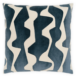 Outside The Box 24x24 Spazzio Square Feather Down Pillow In Lapis - DV Kap