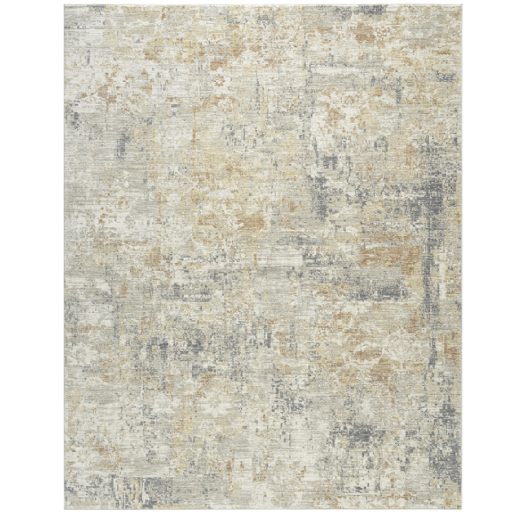 Outside The Box 9' x 12' Miranda 100% Polyester Area Rug In Cream / Multicolor - 82915
