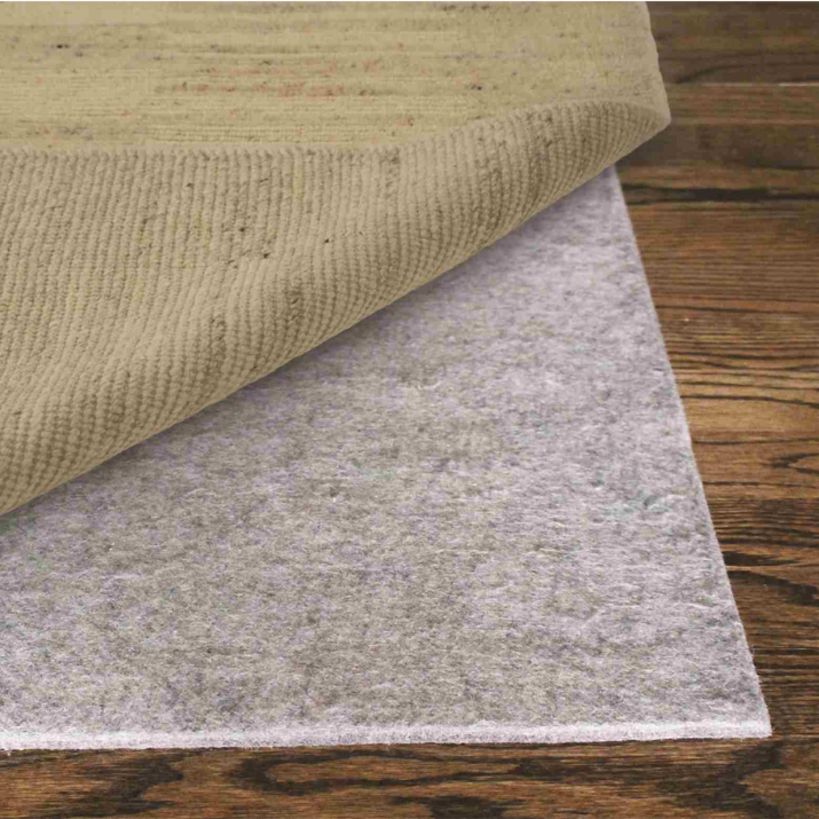 Outside The Box 9' x 12' Gray Felt Rug Pad