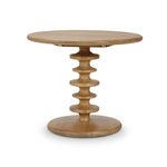 Outside The Box 36" Milano Solid Mahogany Wood Round Bistro Table In Fruitwood - FRW
