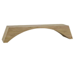 Outside The Box 79x18x16 Denver Solid Teak Rustic Bench In Natural - TNT