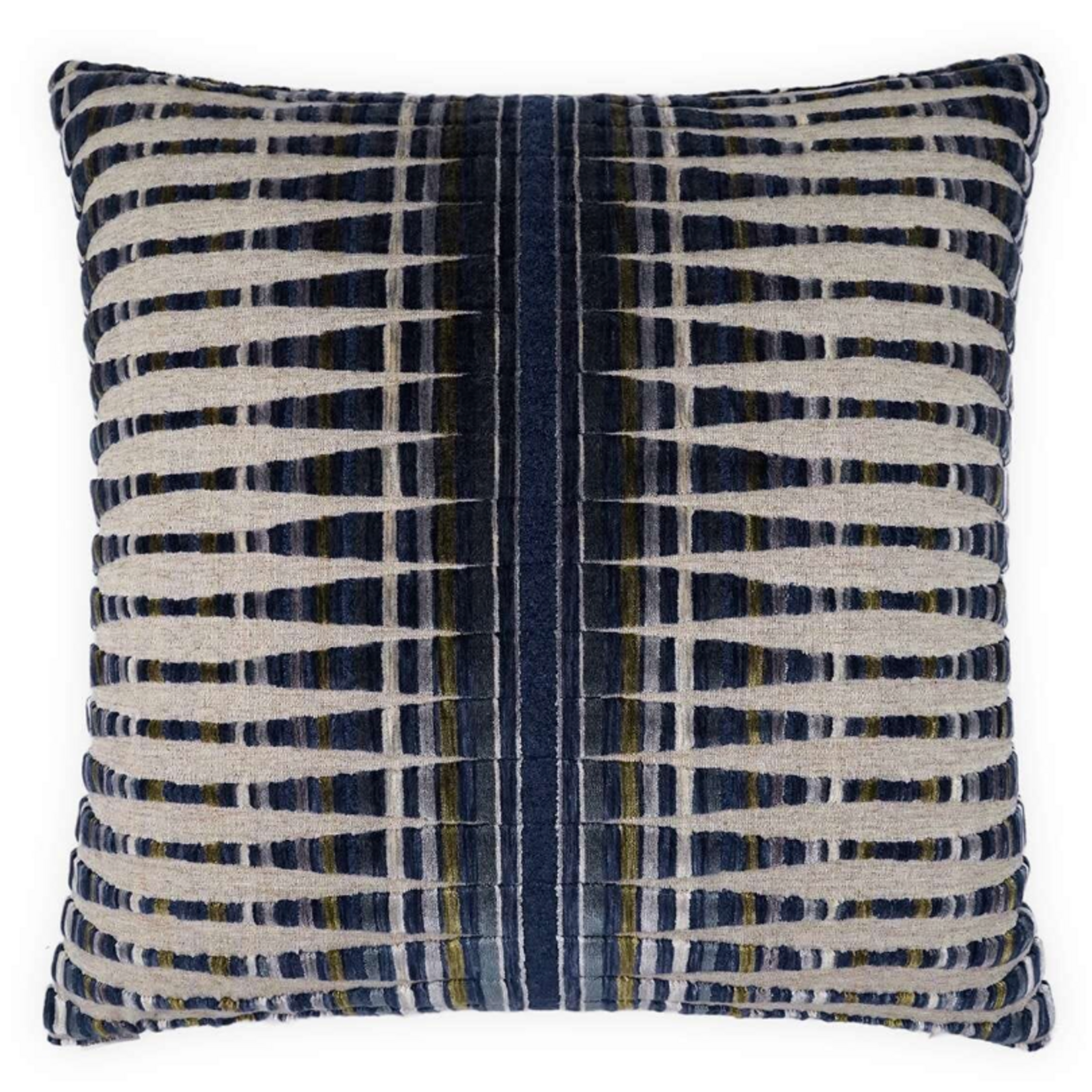 Outside The Box 24x24 Knockout Hand-Crafted Down Filled Pillow In Oceanic CB