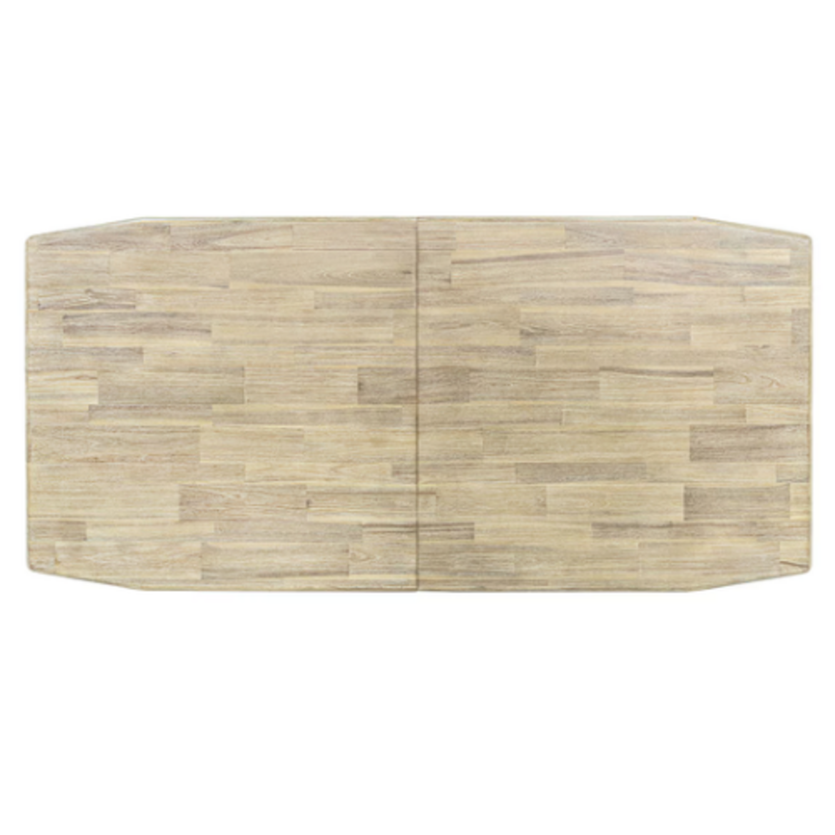 Outside The Box 71" Extends To 102.5" Palmer Acacia Wood Double Butterfly Rectangular Dining Table