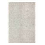 Outside The Box 9' x 12' Criss Cross 100% Wool Area Rug In Gray - 82378