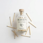 Outside The Box Crave White Matches In A Glass Bottle