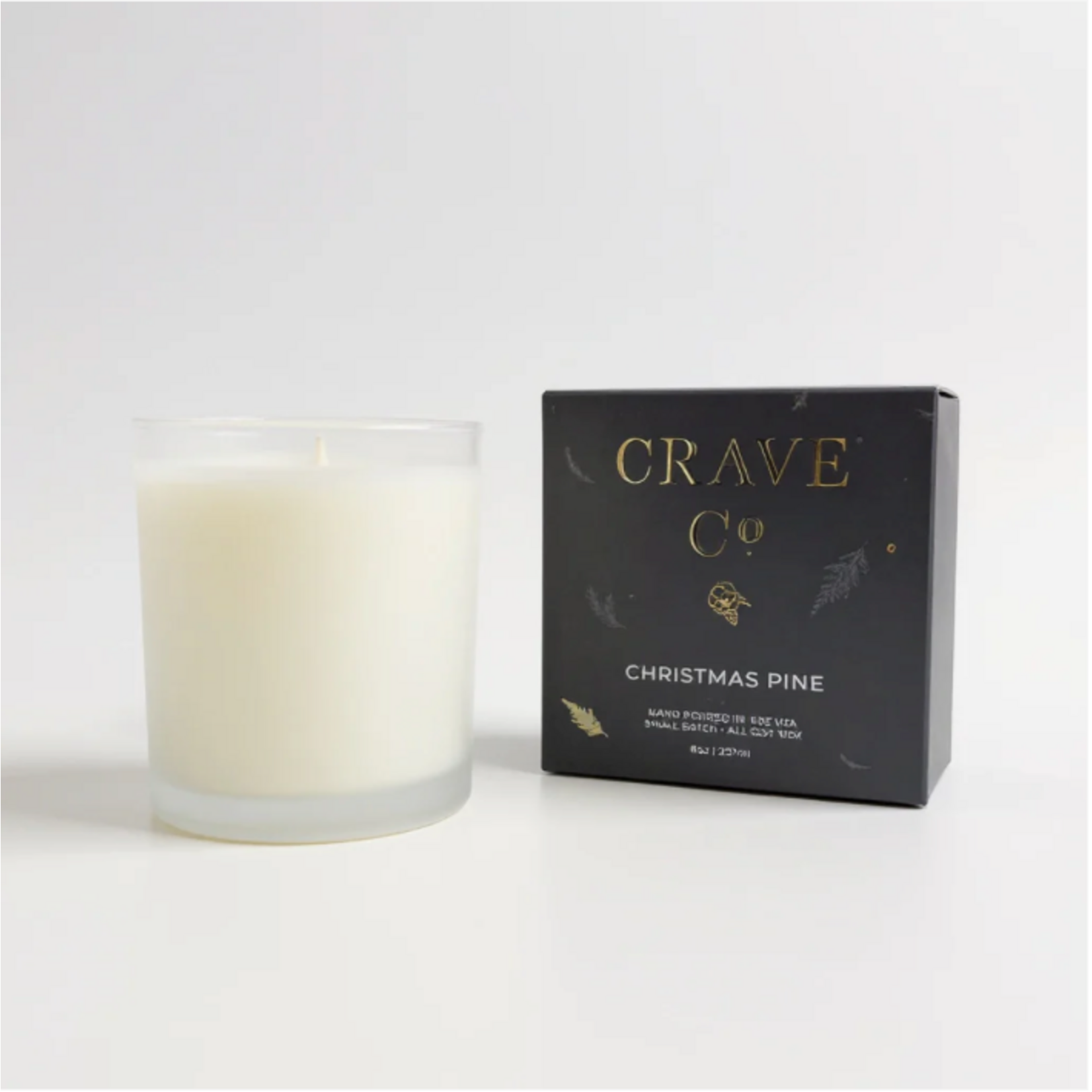 Outside The Box Christmas Pine Scented Candle With Gift Box