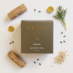 Outside The Box Santal Scented Candle With Gift Box