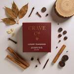 Outside The Box Luxury Teakwood Scented Candle With Gift Box
