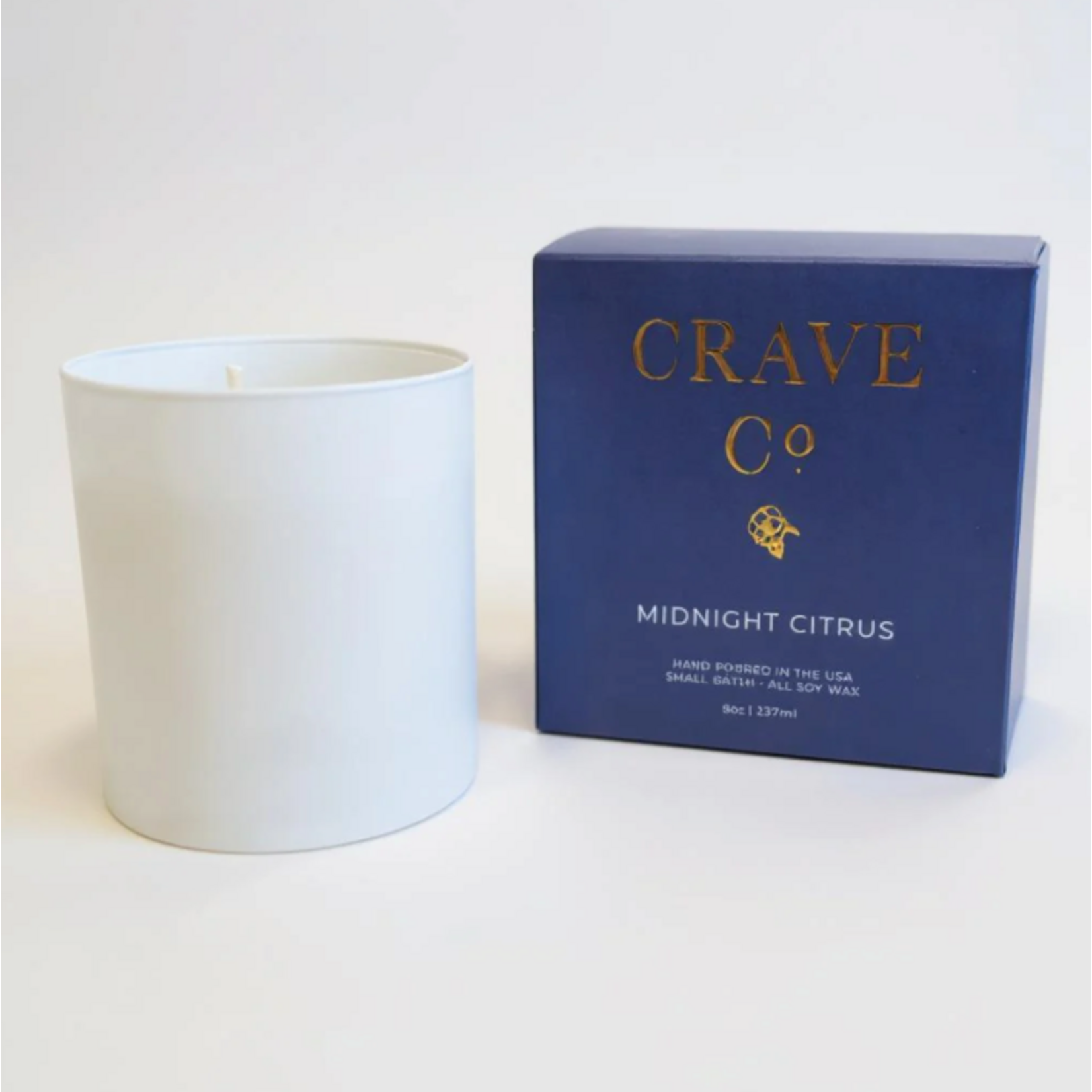 Outside The Box Midnight Citrus Scented Candle With Gift Box