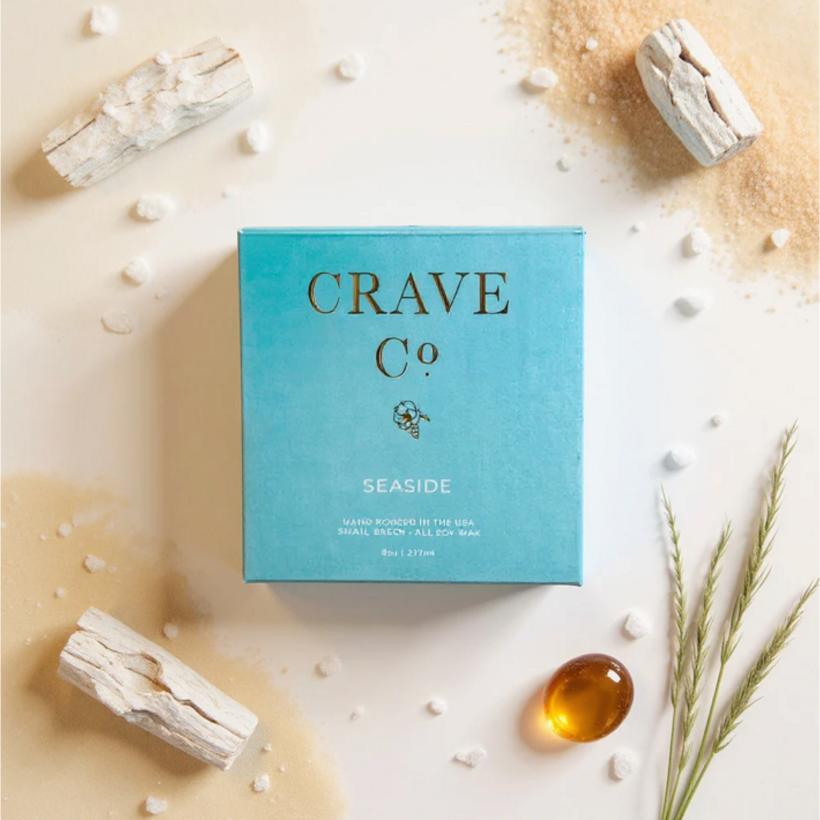 Outside The Box Seaside Scented Candle With Gift Box