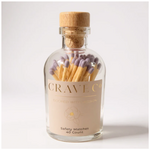 Outside The Box Crave Purple Matches In A Glass Bottle