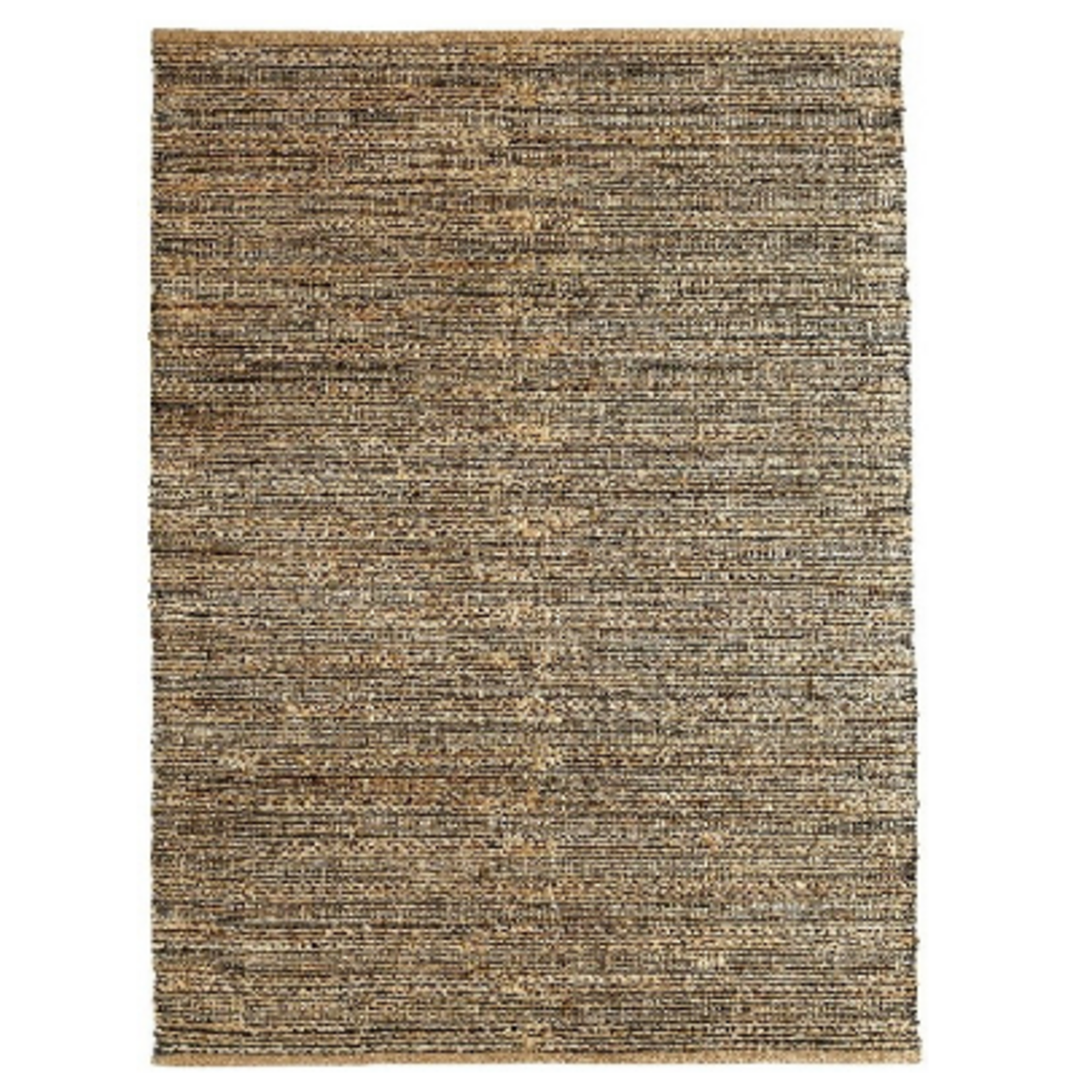 Outside The Box 9' x 12' Natural Fiber Hand-Woven Jute / Rayon Blend Area Rug In Gray - 03336