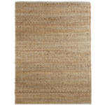 Outside The Box 9' x 12' Natural Fiber Hand Woven Jute / Cotton Blend Area Rug In Indigo - 03311