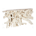 Outside The Box 72x16x36 Bleached Teak Root Console Table #12