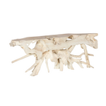 Outside The Box 84x16x32 Bleached Teak Root Console Table #4