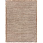Outside The Box 9' x 12' Natural Fiber Hand Woven Jute / Cotton Blend Area Rug In Natural - 03385