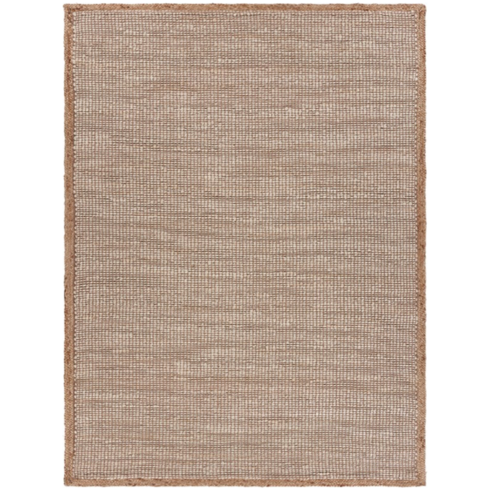 Outside The Box 9' x 12' Natural Fiber Hand Woven Jute / Cotton Blend Area Rug In Natural - 03385