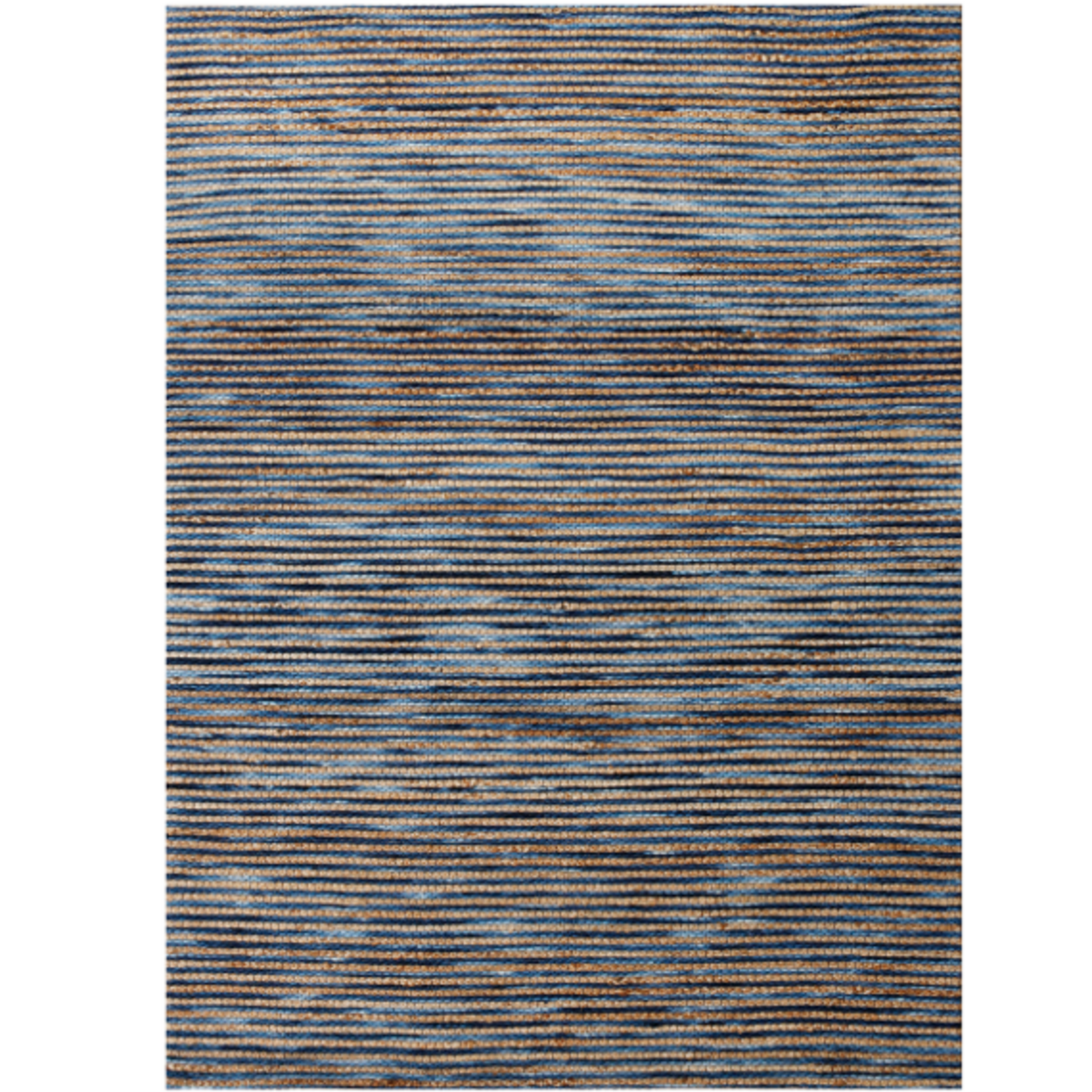 Outside The Box 9' x 12' Rondane Hand Woven Jute Blend Area Rug In Navy - 03423