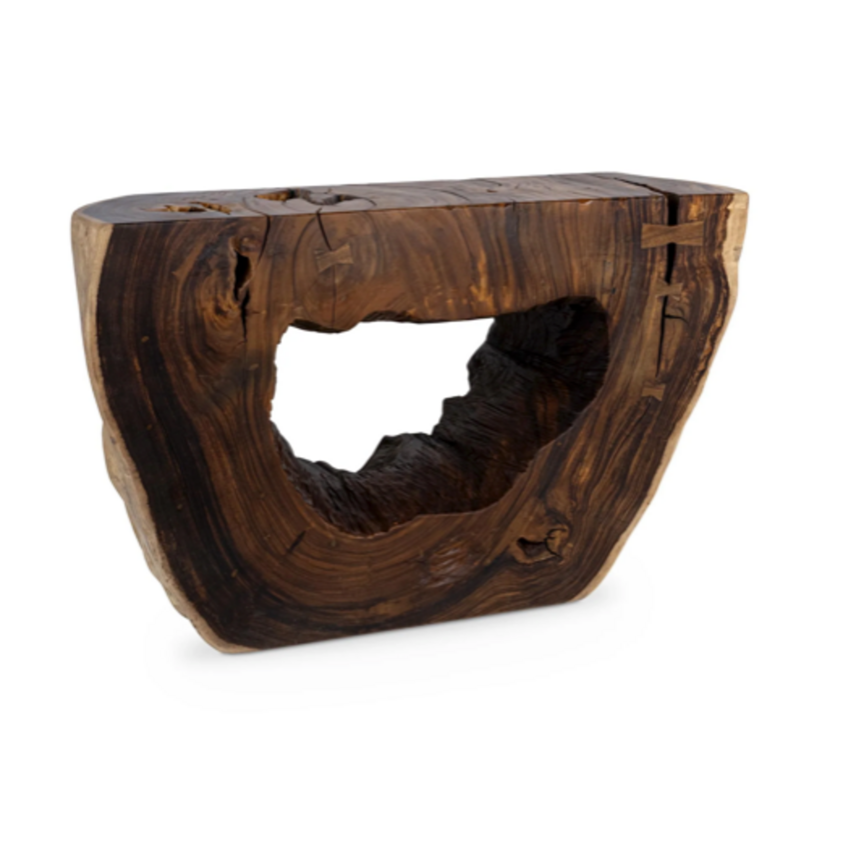 Outside The Box 50x18x32 Zoreyne Natural Suar Wood Console Table