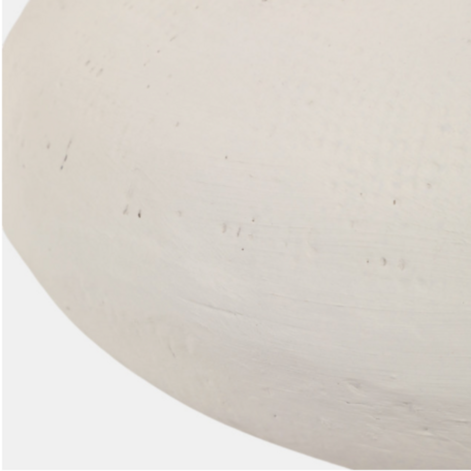 Outside The Box 8" Ivory Paper Mache Vase