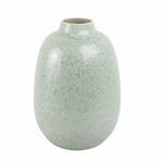 Outside The Box 12" Coimbra Portugal Green Ceramic Vase