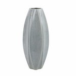 Outside The Box 20" Aveiro Portugal Gray Ceramic Vase