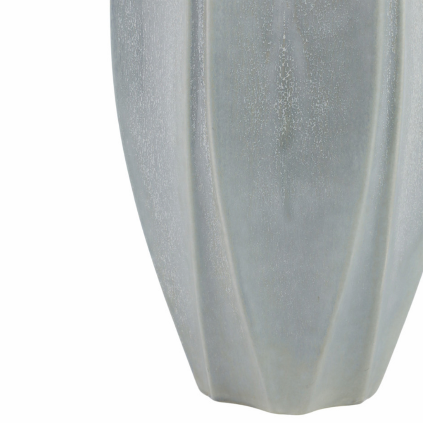 Outside The Box 20" Aveiro Portugal Gray Ceramic Vase